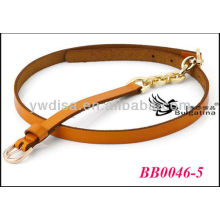 Wholesale Fashion Colored Metal Belts Leather Belts With Size 2*93cm BB0046-5